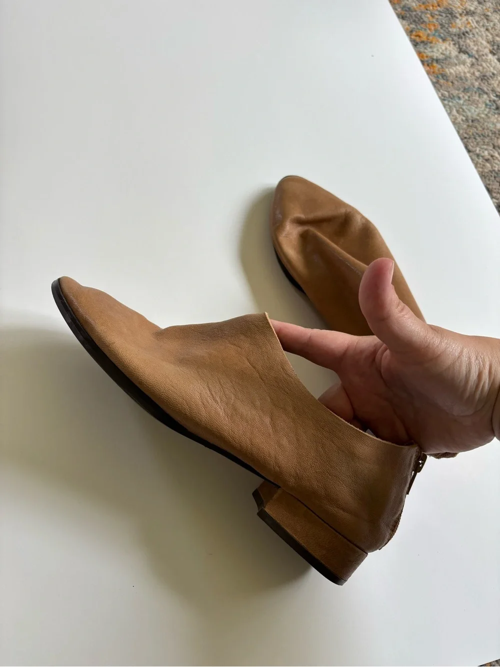 Chocolat Blu Italian Leather Shoes 9